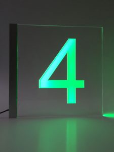 Edeka Markt Kassenleuchte Kassenampel Kassenwürfel Led-Leuchte