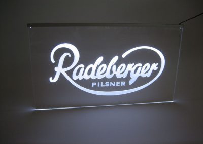 Radeberger Pilsner Leuchtschild