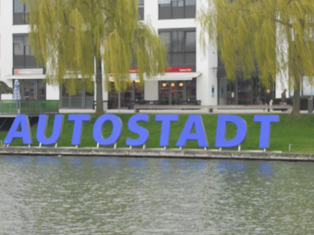 Buchstaben – Autostadt Wolfsburg